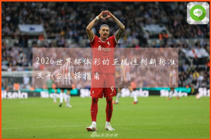 2026世界杯体彩的正规性判断标准及平台选择指南