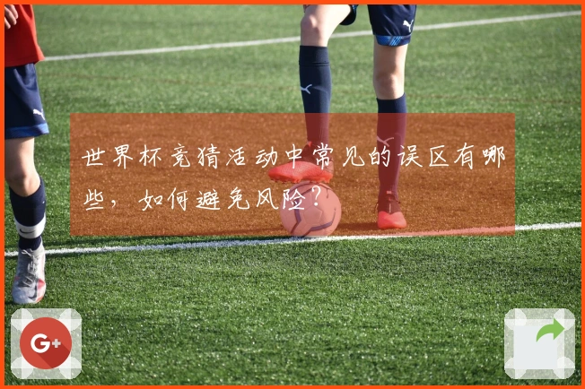 世界杯竞猜活动中常见的误区有哪些，如何避免风险？