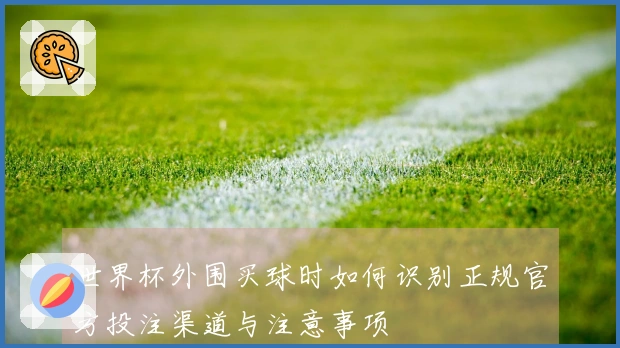 世界杯外围买球时如何识别正规官方投注渠道与注意事项