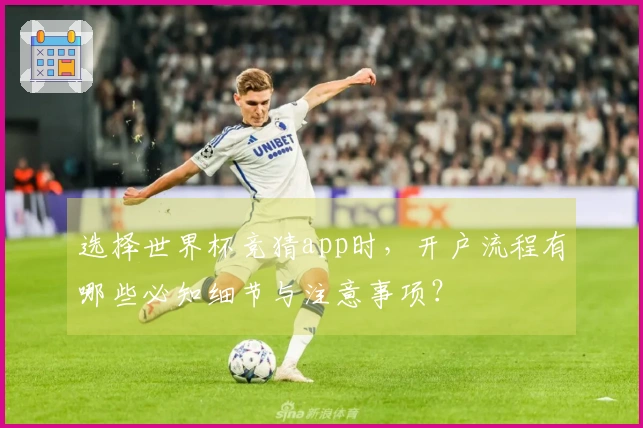 选择世界杯竞猜app时，开户流程有哪些必知细节与注意事项？