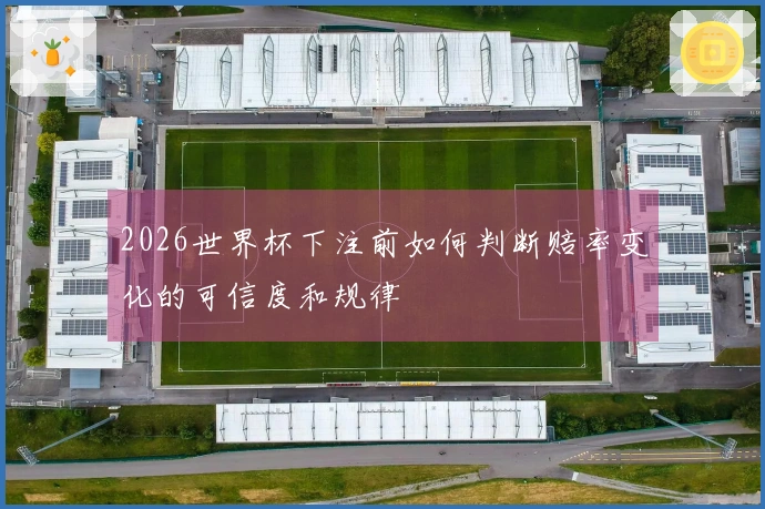 2026世界杯下注前如何判断赔率变化的可信度和规律